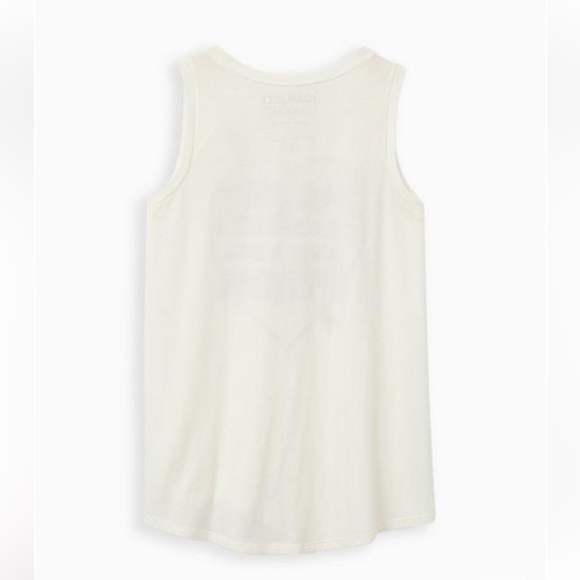 Torrid Classic Raglan Tank - Joan Jett White - Picture 3 of 9